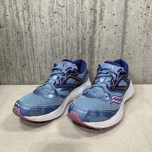 SAUCONY Women’s Size 8.5 Cohesion 12 Blue Purple RUNNING SHOES S10473-3